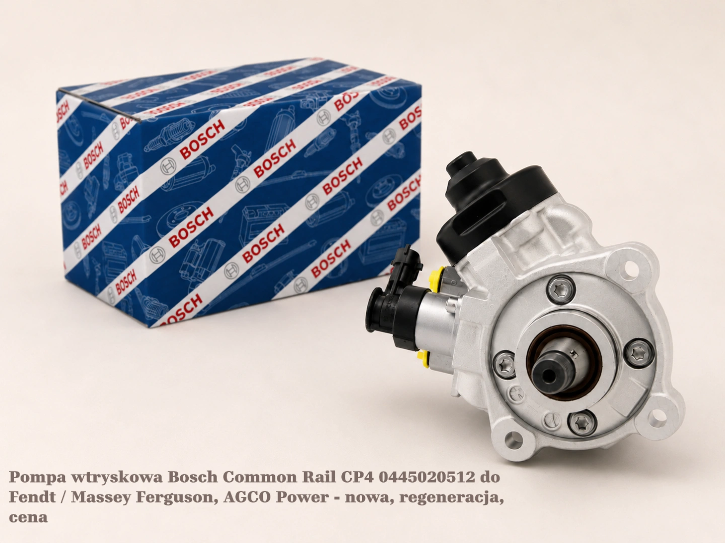 Pompa wtryskowa Bosch Common Rail CP4 0445020512 do Fendt / Massey Ferguson, AGCO Power - nowa, regeneracja, cena