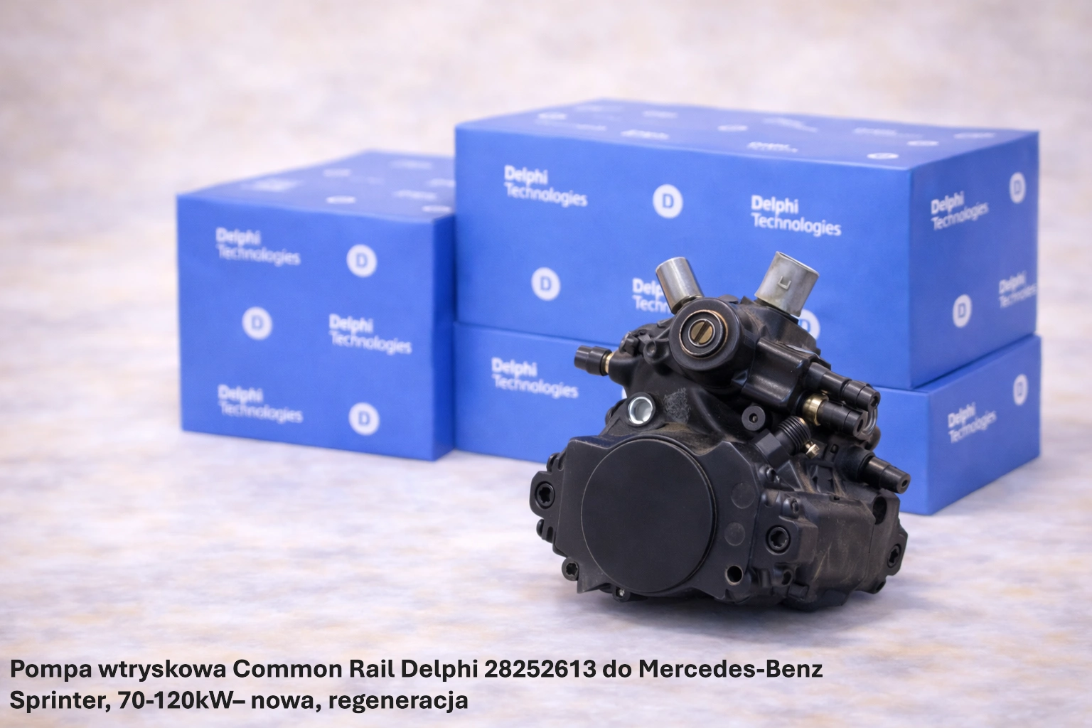 Pompa wtryskowa Common Rail Delphi 28252613 do Mercedes-Benz Sprinter, 70-120kW– nowa, regeneracja