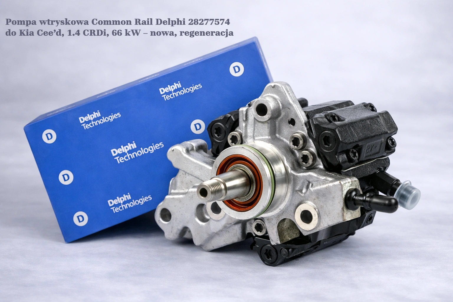 Pompa wtryskowa Common Rail Delphi 28277574 do Kia Cee’d, 1.4 CRDi, 66 kW – nowa, regeneracja