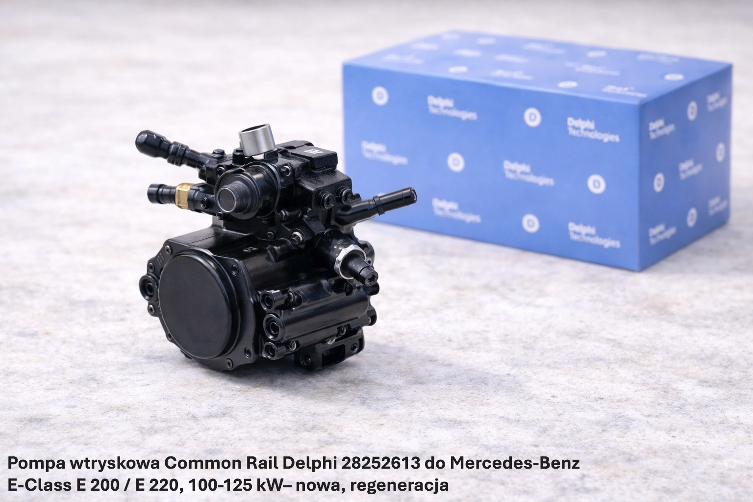 Pompa wtryskowa Common Rail Delphi 28252613 do Mercedes-Benz E-Class E 200 / E 220, 100-125 kW– nowa, regeneracja