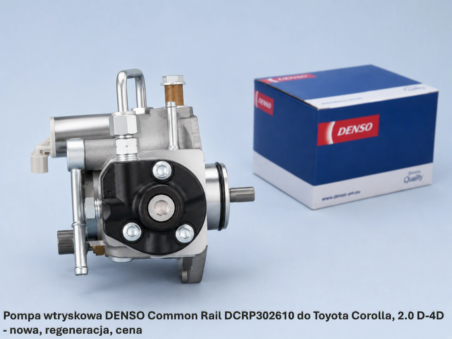 Pompa wtryskowa DENSO Common Rail DCRP302610 do Toyota Corolla, 2.0 D-4D 
