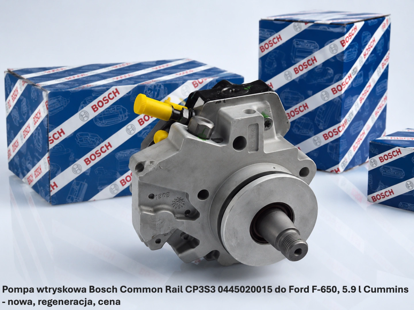 Pompa wtryskowa Bosch Common Rail CP3S3 0445020015 do Ford F-650, 5.9 l Cummins - nowa, regeneracja, cena