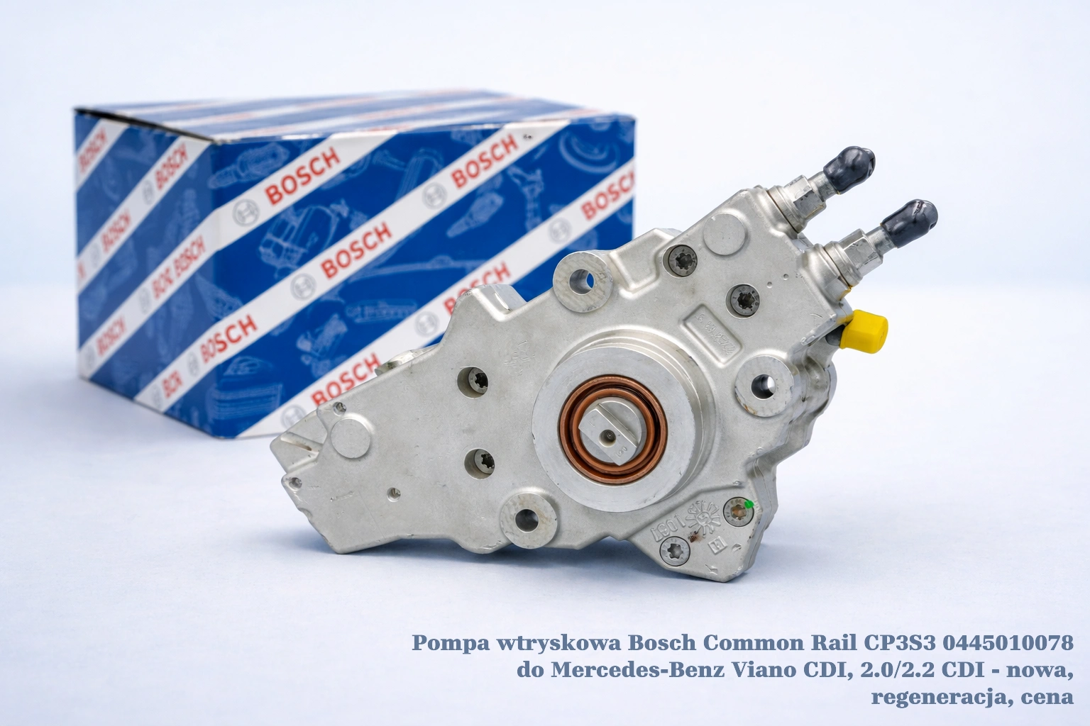 Pompa wtryskowa Bosch Common Rail CP3S3 0445010078 do Mercedes-Benz Viano CDI, 2.0/2.2 CDI - nowa, regeneracja, cena