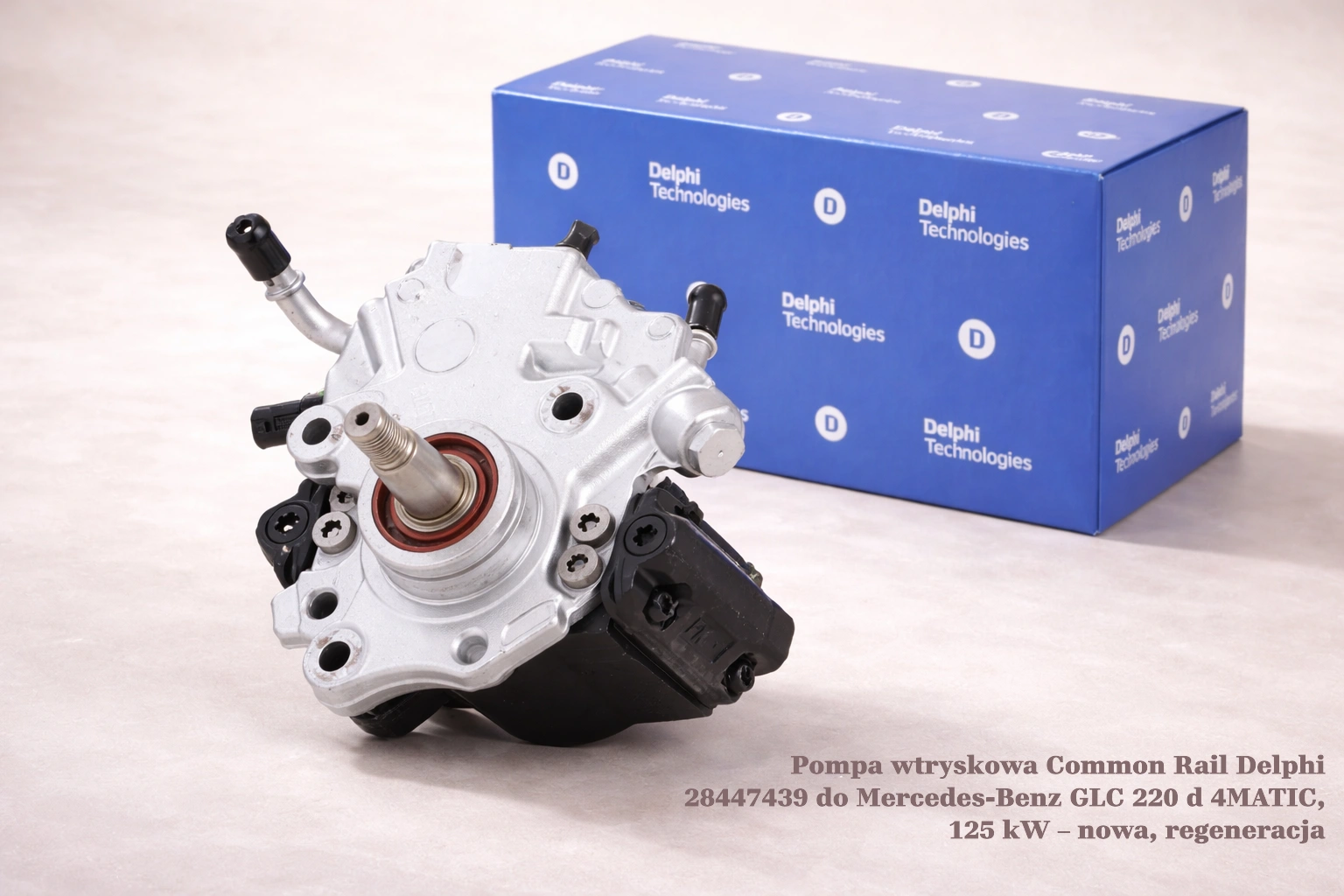Pompa wtryskowa Common Rail Delphi 28447439 do Mercedes-Benz GLC 220 d 4MATIC, 125 kW Pompa wtryskowa Common Rail Delphi 28447439 do Mercedes-Benz GLC 220 d 4MATIC, 125 kW – nowa, regeneracja