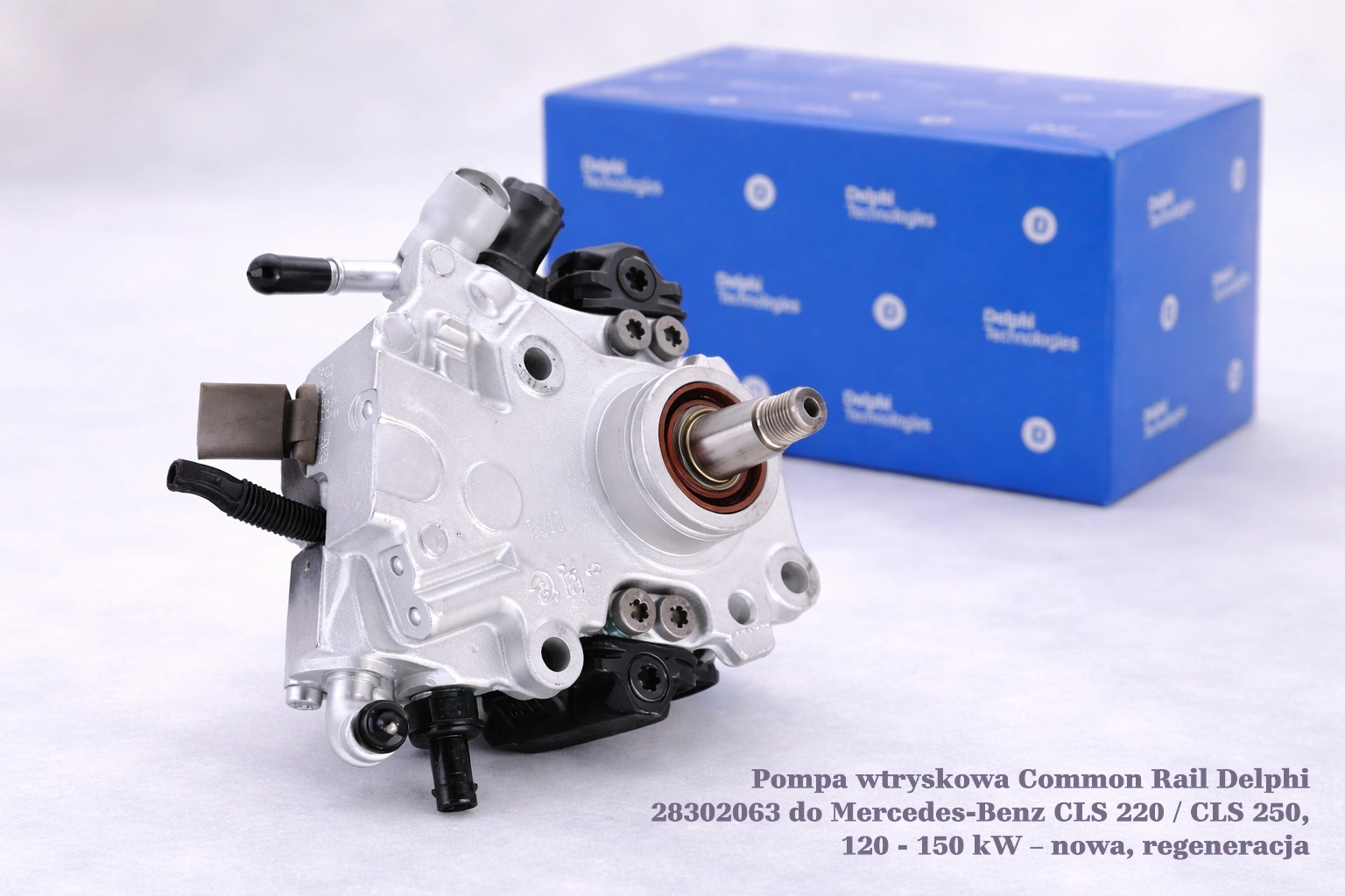 Pompa wtryskowa Common Rail Delphi 28302063 do Mercedes-Benz CLS 220 / CLS 250, 120 - 150 kW – nowa, regeneracja
