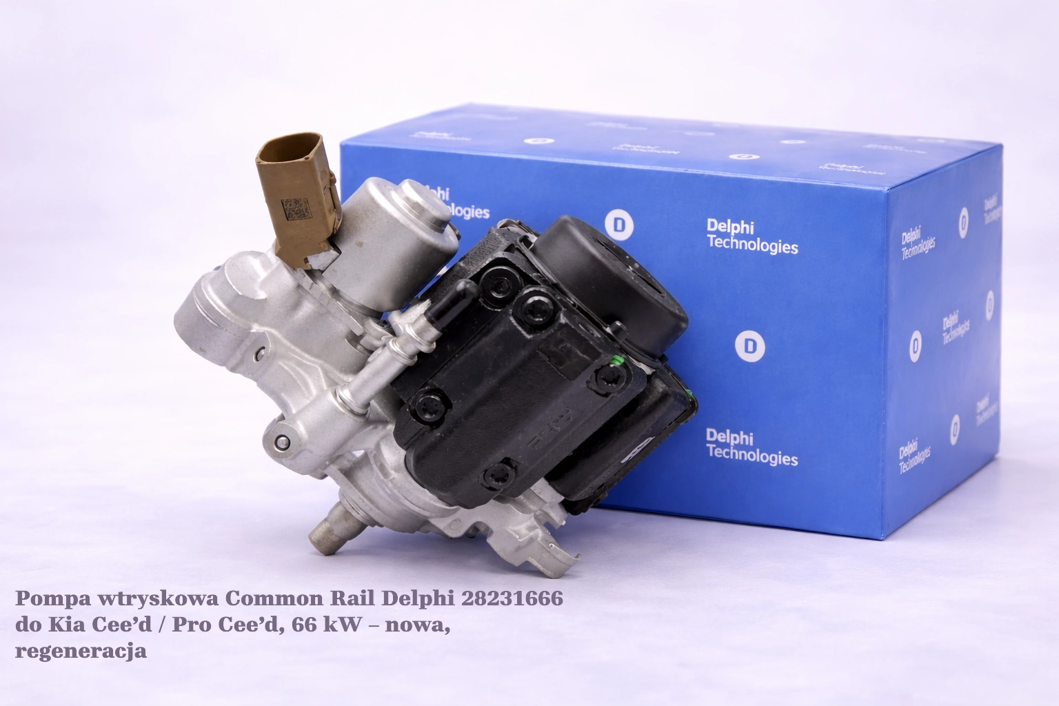 Pompa wtryskowa Common Rail Delphi 28231666 do Kia Cee’d / Pro Cee’d, 66 kW – nowa, regeneracja