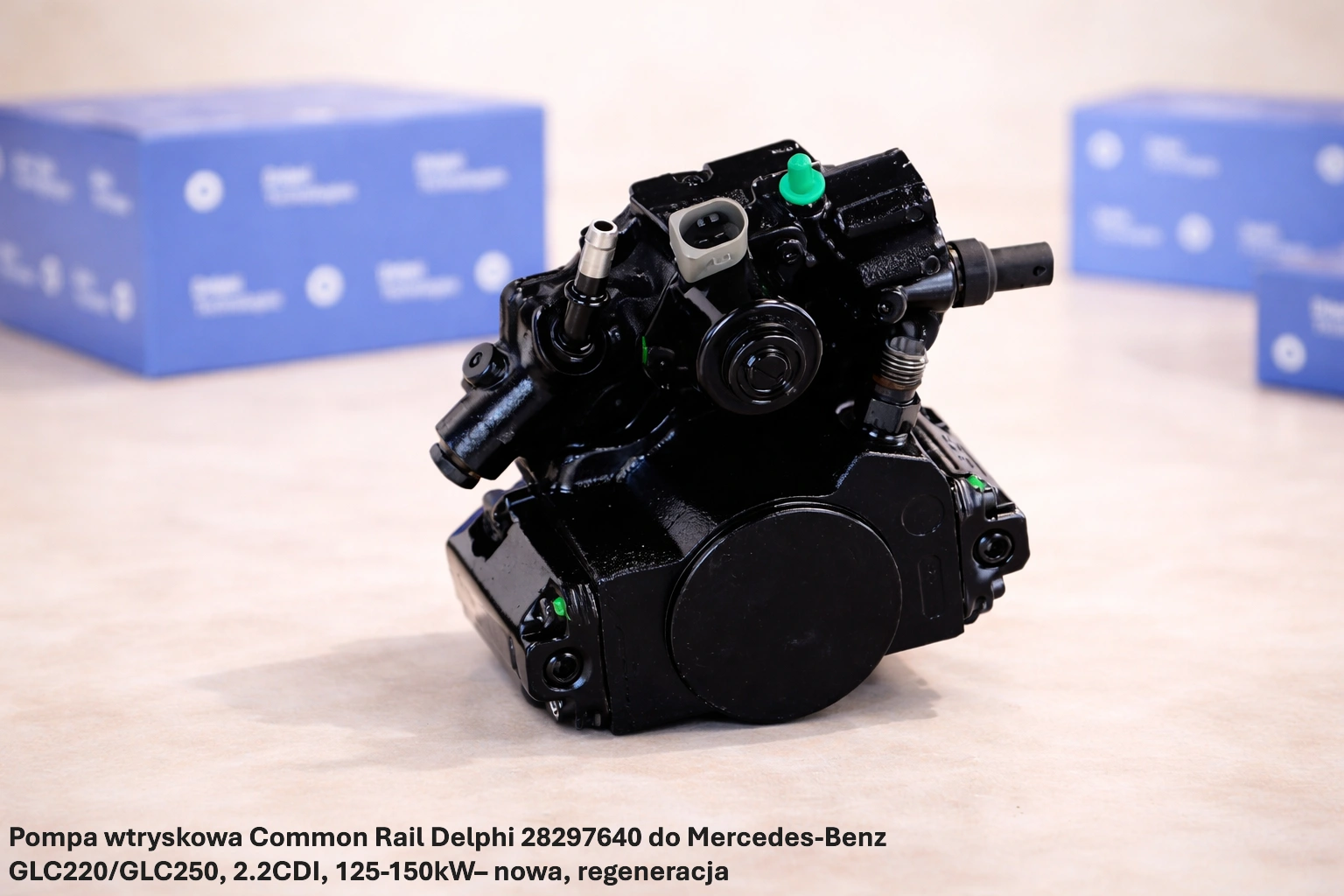 Pompa wtryskowa Common Rail Delphi 28297640 do Mercedes-Benz GLC220/GLC250, 2.2CDI, 125-150kW Pompa wtryskowa Common Rail Delphi 28297640 do Mercedes-Benz GLC220/GLC250, 2.2CDI, 125-150kW– nowa, regeneracja