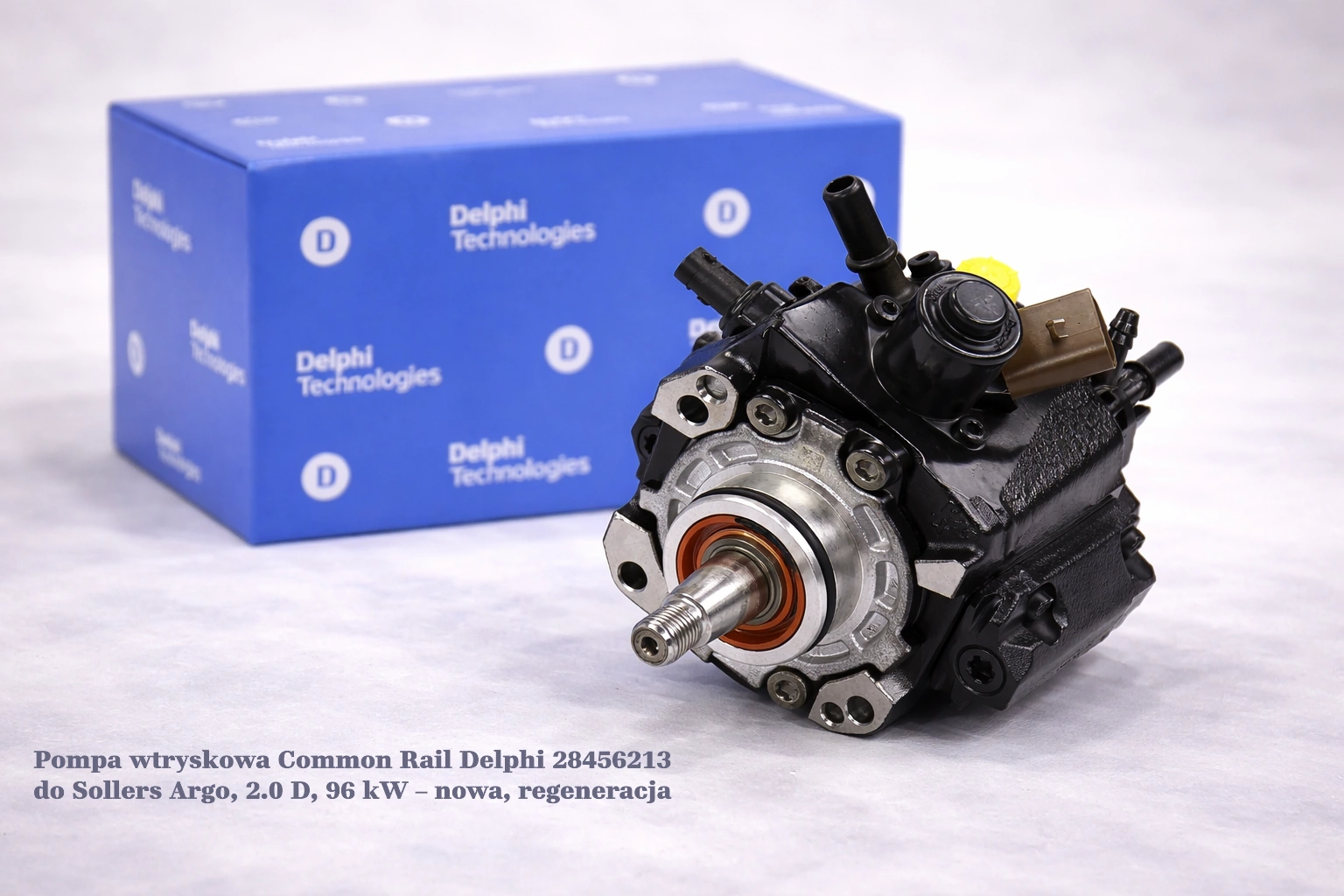 Pompa wtryskowa Common Rail Delphi 28456213 do Sollers Argo, 2.0 D, 96 kW – nowa, regeneracja