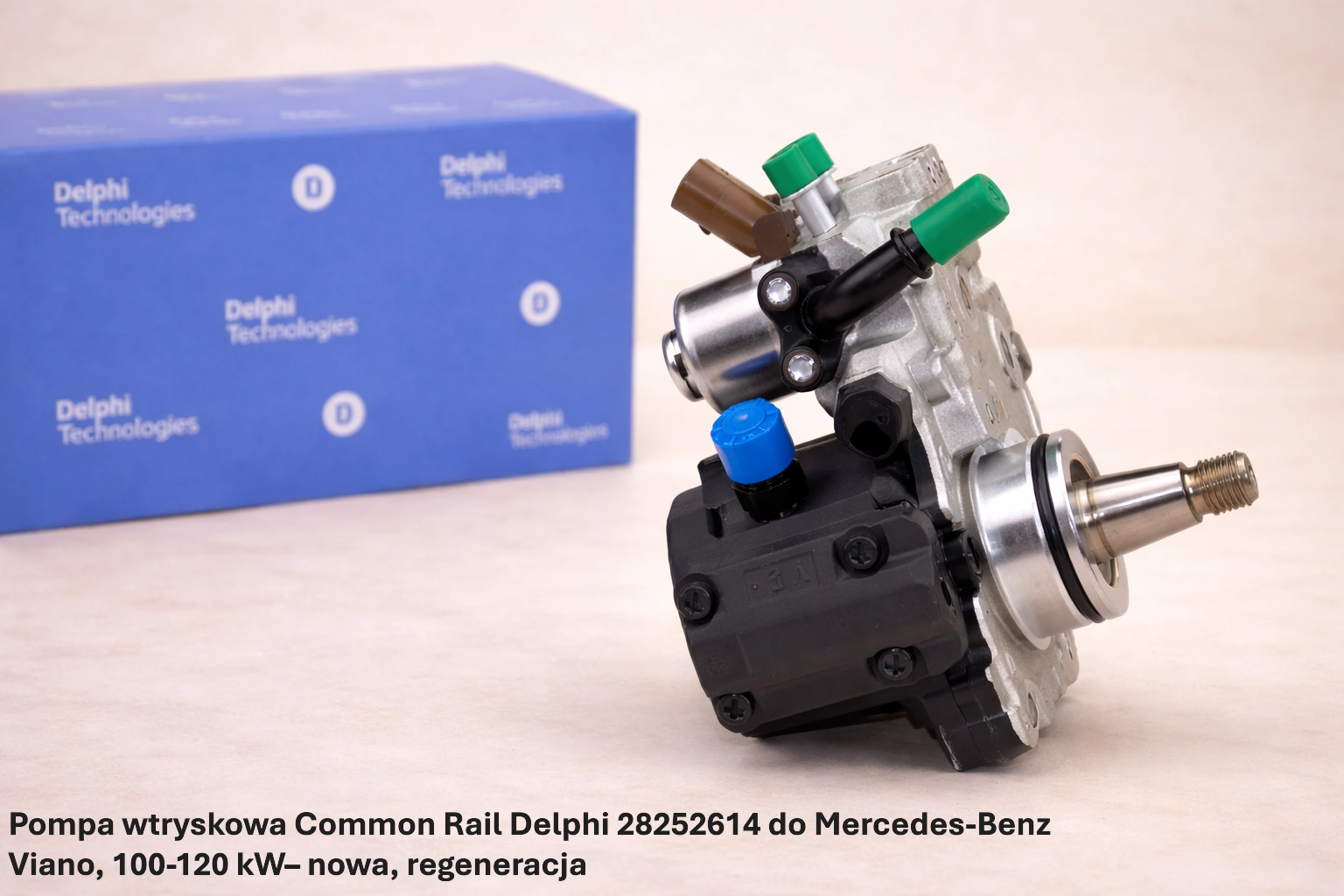 Pompa wtryskowa Common Rail Delphi 28252614 do Mercedes-Benz Viano, 100-120 kW Pompa wtryskowa Common Rail Delphi 28252614 do Mercedes-Benz Viano, 100-120 kW– nowa, regeneracja