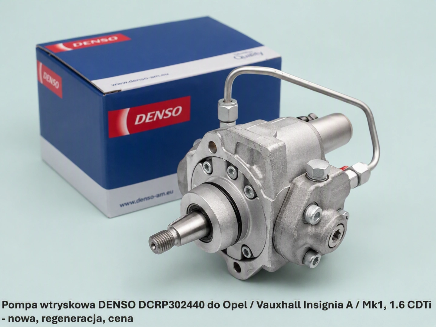 Pompa wtryskowa DENSO DCRP302440 do Opel / Vauxhall Insignia A / Mk1, 1.6 CDTi 