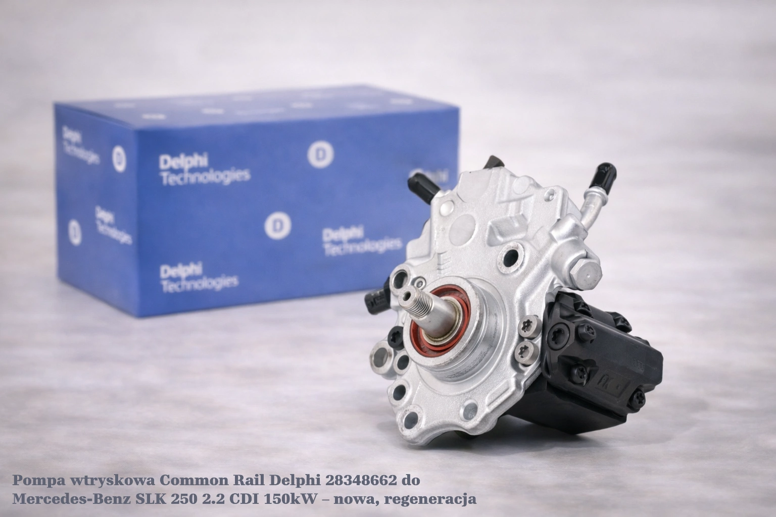 Pompa wtryskowa Common Rail Delphi 28348662 do Mercedes-Benz SLK 250 2.2 CDI 150kW – nowa, regeneracja