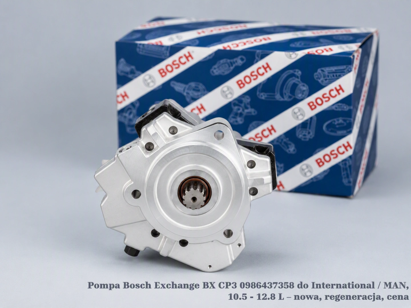 Pompa Bosch Exchange BX CP3 0986437358 do International / MAN, 10.5 - 12.8 L – nowa, regeneracja, cena