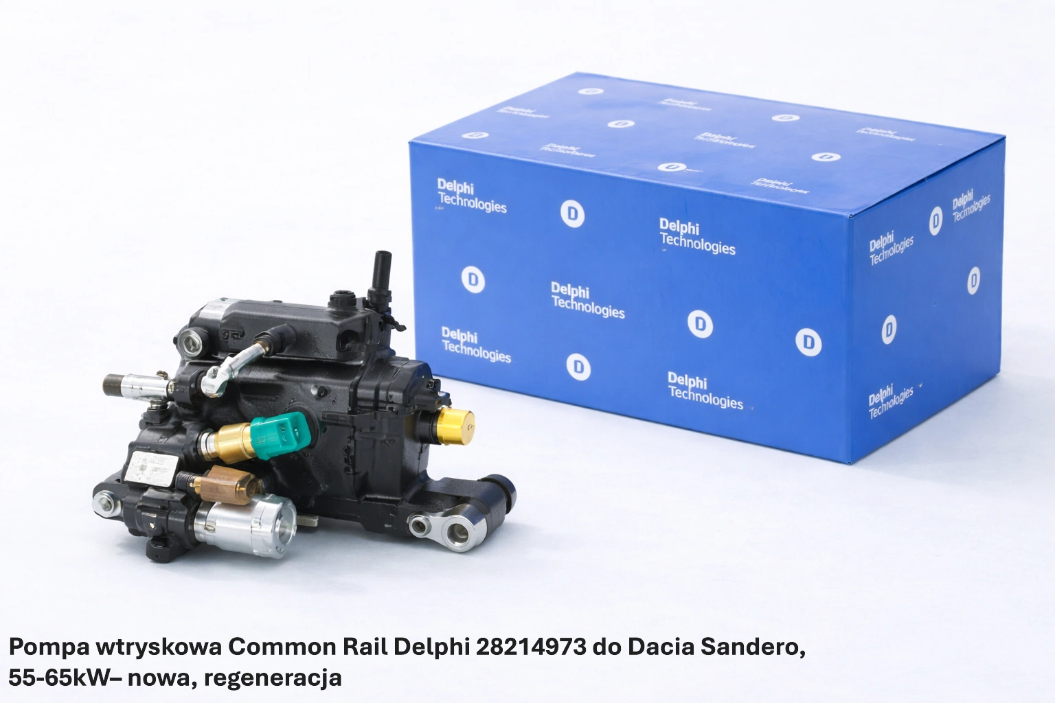 Pompa wtryskowa Common Rail Delphi 28214973 do Dacia Sandero, 55-65kW– nowa, regeneracja
