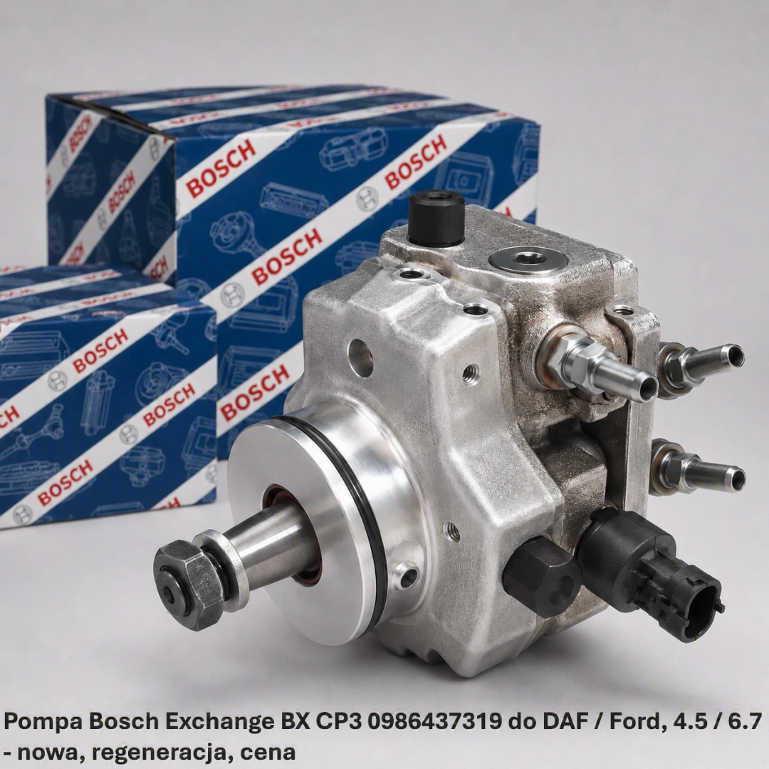  Pompa Bosch Exchange BX CP3 0986437319 do DAF / Ford, 4.5 / 6.7 