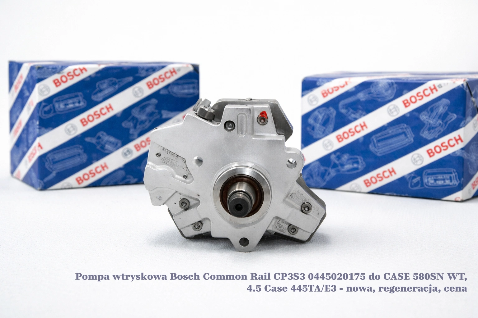 Pompa wtryskowa Bosch Common Rail CP3S3 0445020175 do CASE 580SN WT, 4.5 Case 445TA/E3 - nowa, regeneracja, cena