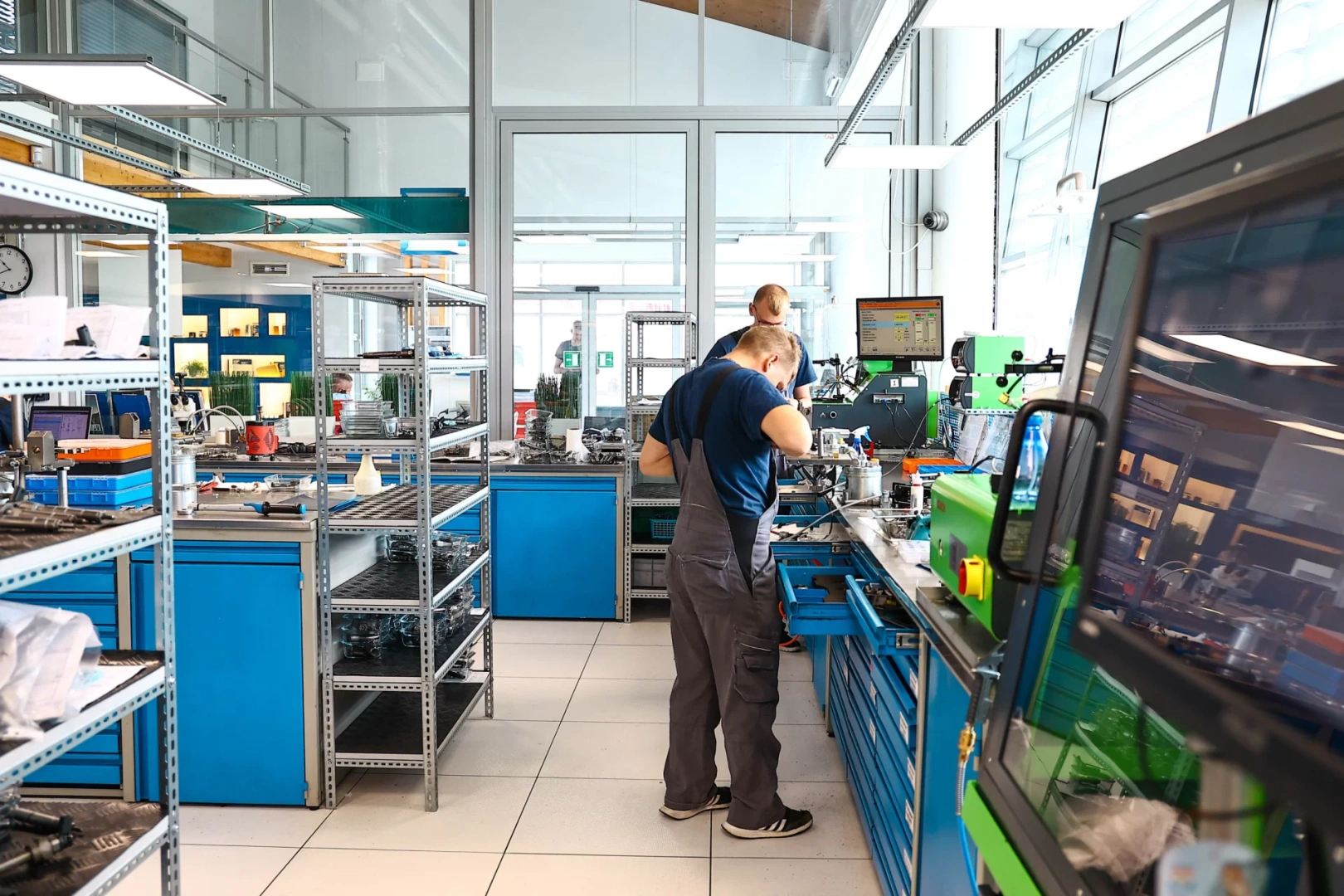 Stanowisko serwisowe Pawlik Diesel Service do diagnostyki i testowania wtryskiwaczy Common Rail