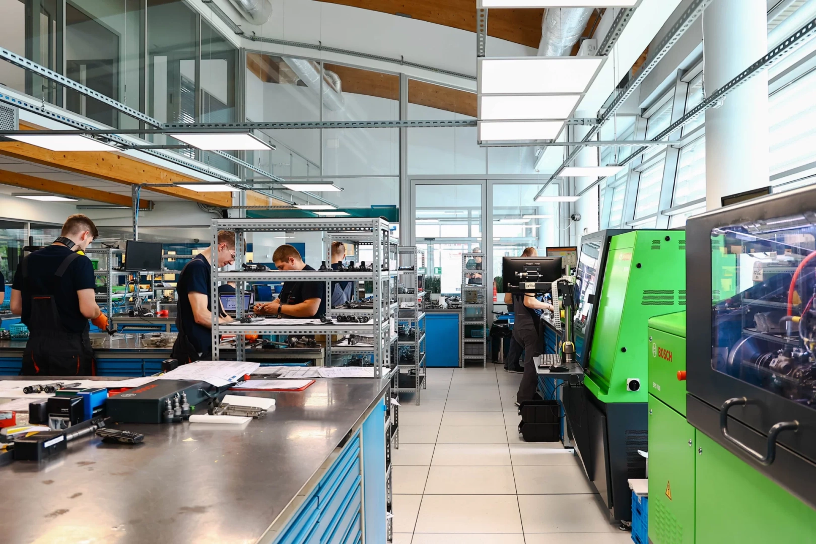 Pracownia serwisowa Bosch Pracownia serwisowa z urządzeniami Bosch