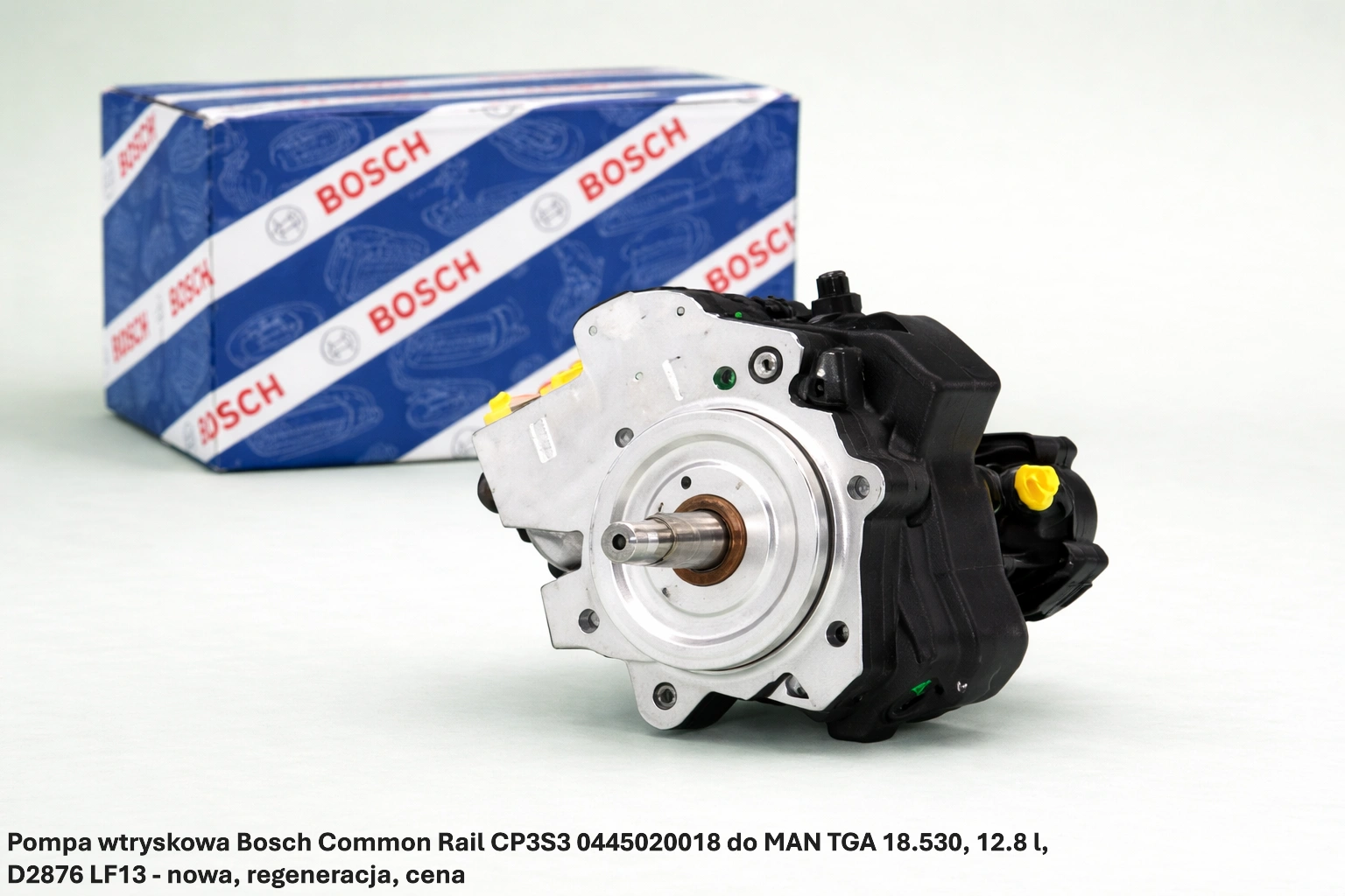 Pompa wtryskowa Bosch Common Rail CP3S3 0445020018 do MAN TGA 18.530, 12.8 l, D2876 LF13 - nowa, regeneracja, cena