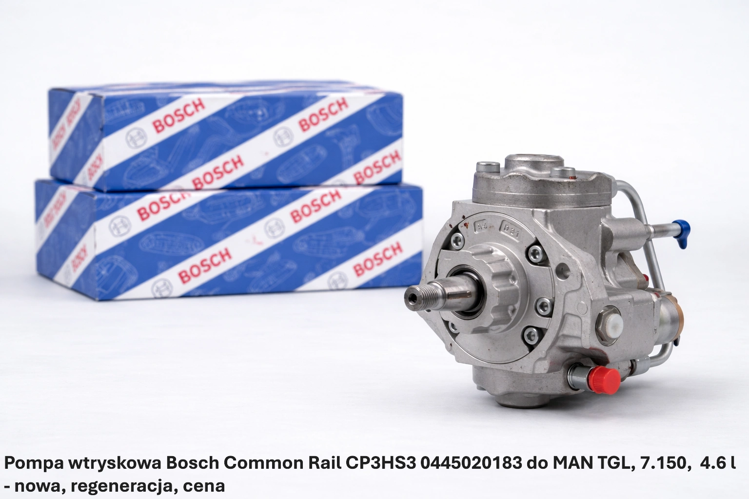 Pompa wtryskowa Bosch Common Rail CP3HS3 0445020183 do MAN TGL, 7.150,4.6 l- nowa, regeneracja, cena