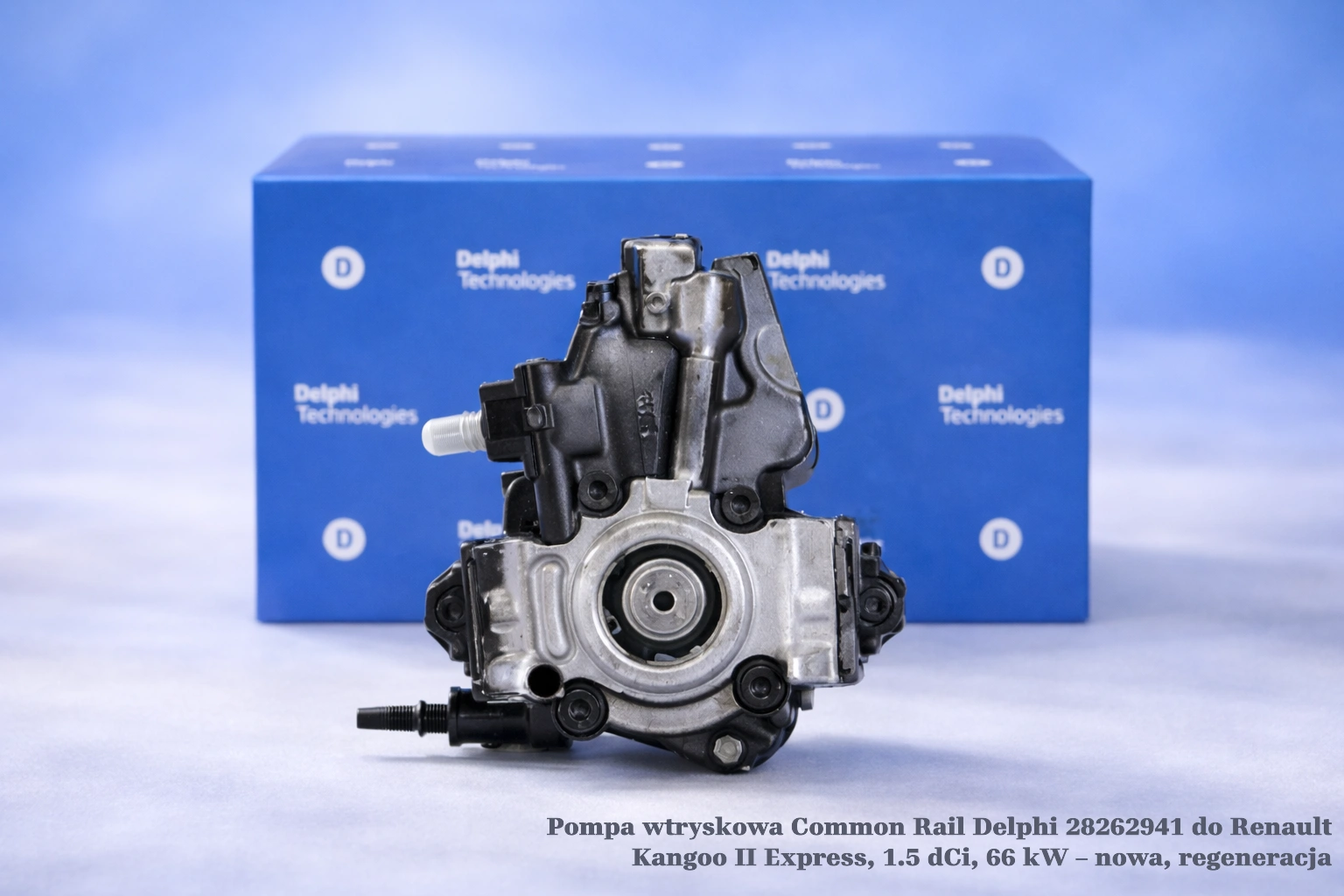 Pompa wtryskowa Common Rail Delphi 28262941 do Renault Kangoo I Express, 1.5 dCi, 66 kW – nowa, regeneracja