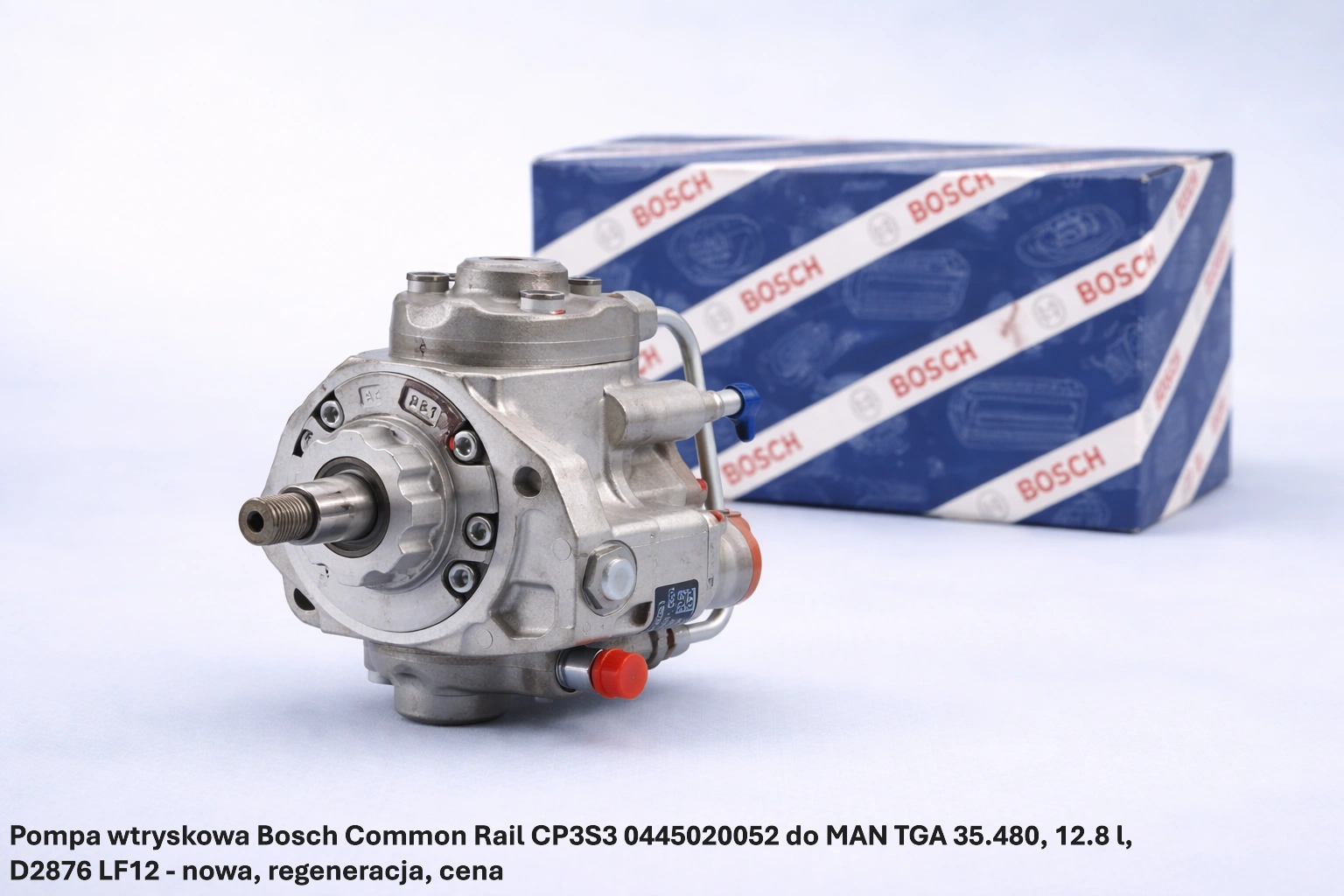 Pompa wtryskowa Bosch Common Rail CP3S3 0445020052 do MAN TGA 35.480, 12.8 l, D2876 LF12 - nowa, regeneracja, cena