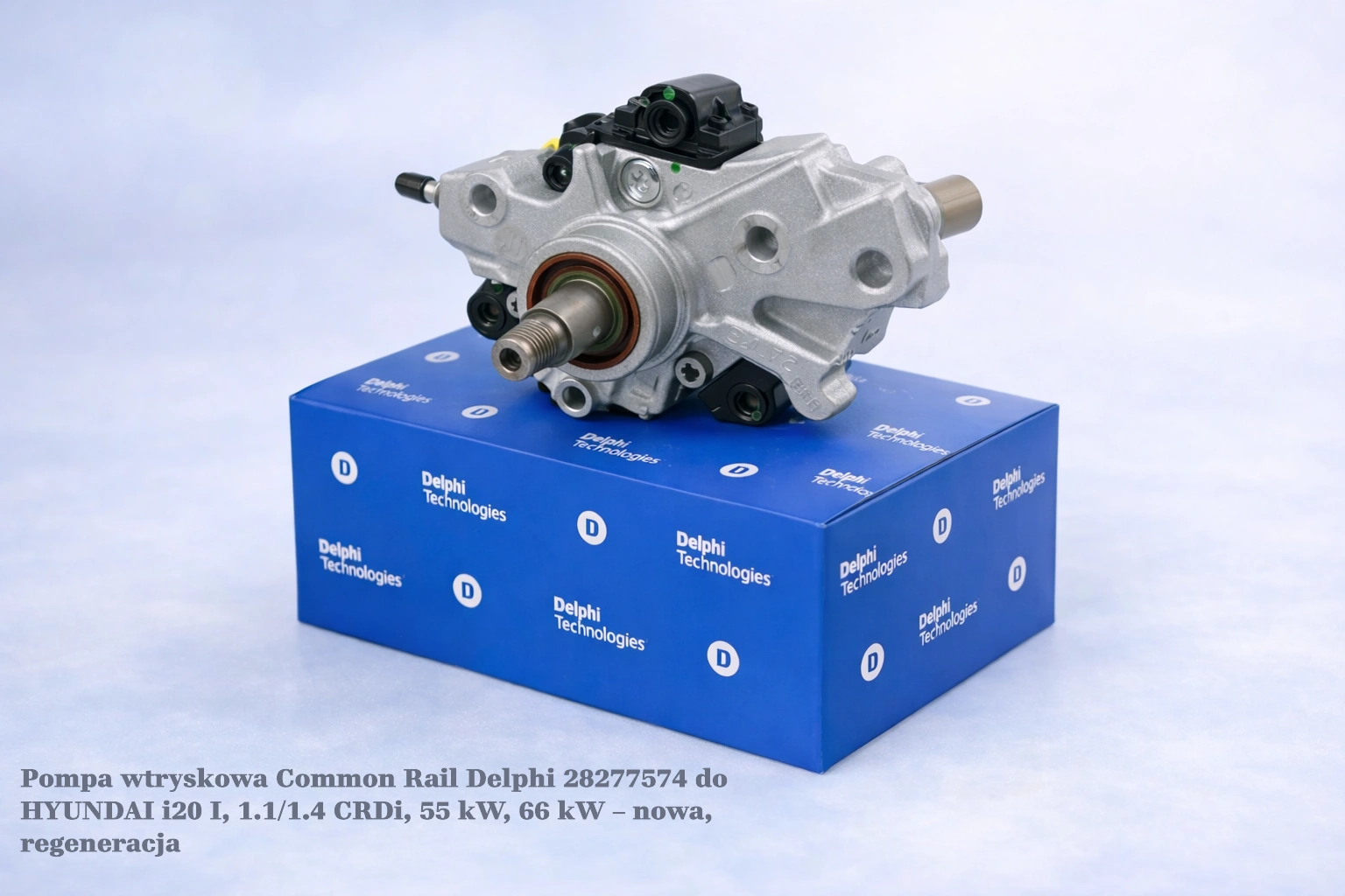 Pompa wtryskowa Common Rail Delphi 28277574 do HYUNDAI i20 I, 1.1/1.4 CRDi, 55 kW, 66 kW – nowa, regeneracja
