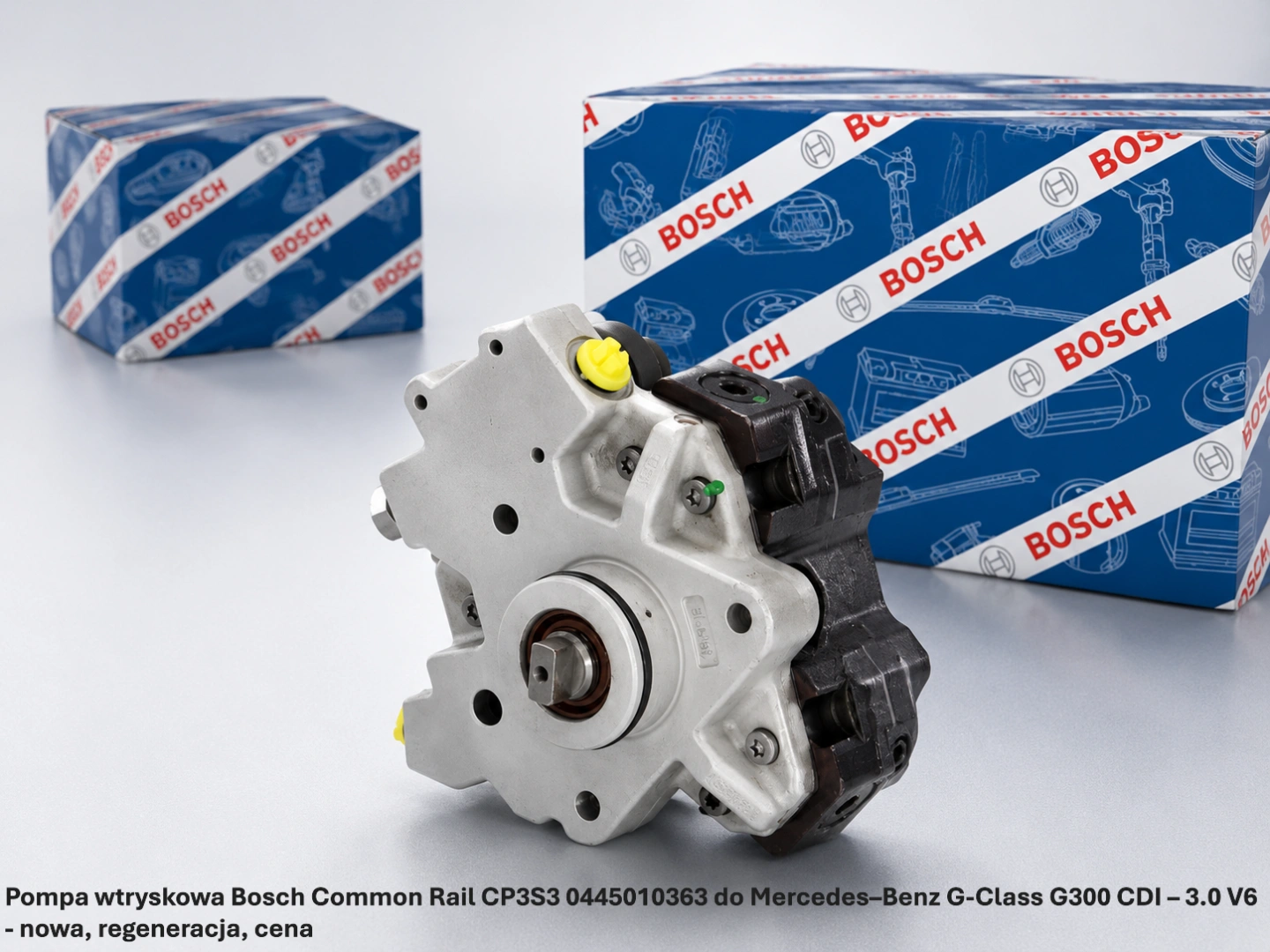 Pompa wtryskowa Bosch Common Rail CP3S3 0445010363 do Mercedes–Benz G-ClassG300 CDI – 3.0 V6 Pompa wtryskowa Bosch Common Rail CP3S3 0445010363 do Mercedes–Benz G-ClassG300 CDI – 3.0 V6- nowa, regeneracja, cena