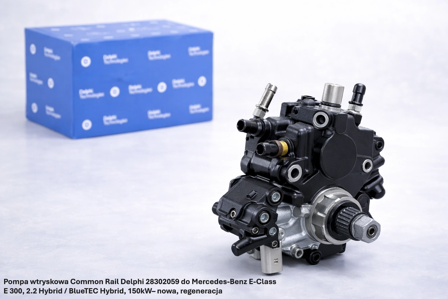 Pompa wtryskowa Common Rail Delphi 28302059 do Mercedes-Benz E-Class E 300, 2.2 Hybrid / BlueTEC Hybrid, 150kW– nowa, regeneracja