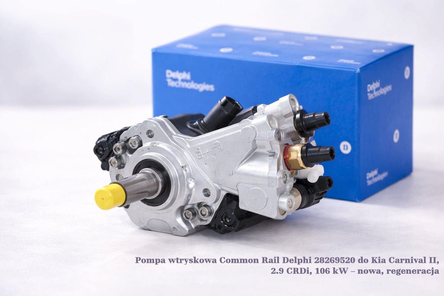 Pompa wtryskowa Common Rail Delphi 28269520 do Kia Carnival II, 2.9 CRDi, 106 kW – nowa, regeneracja