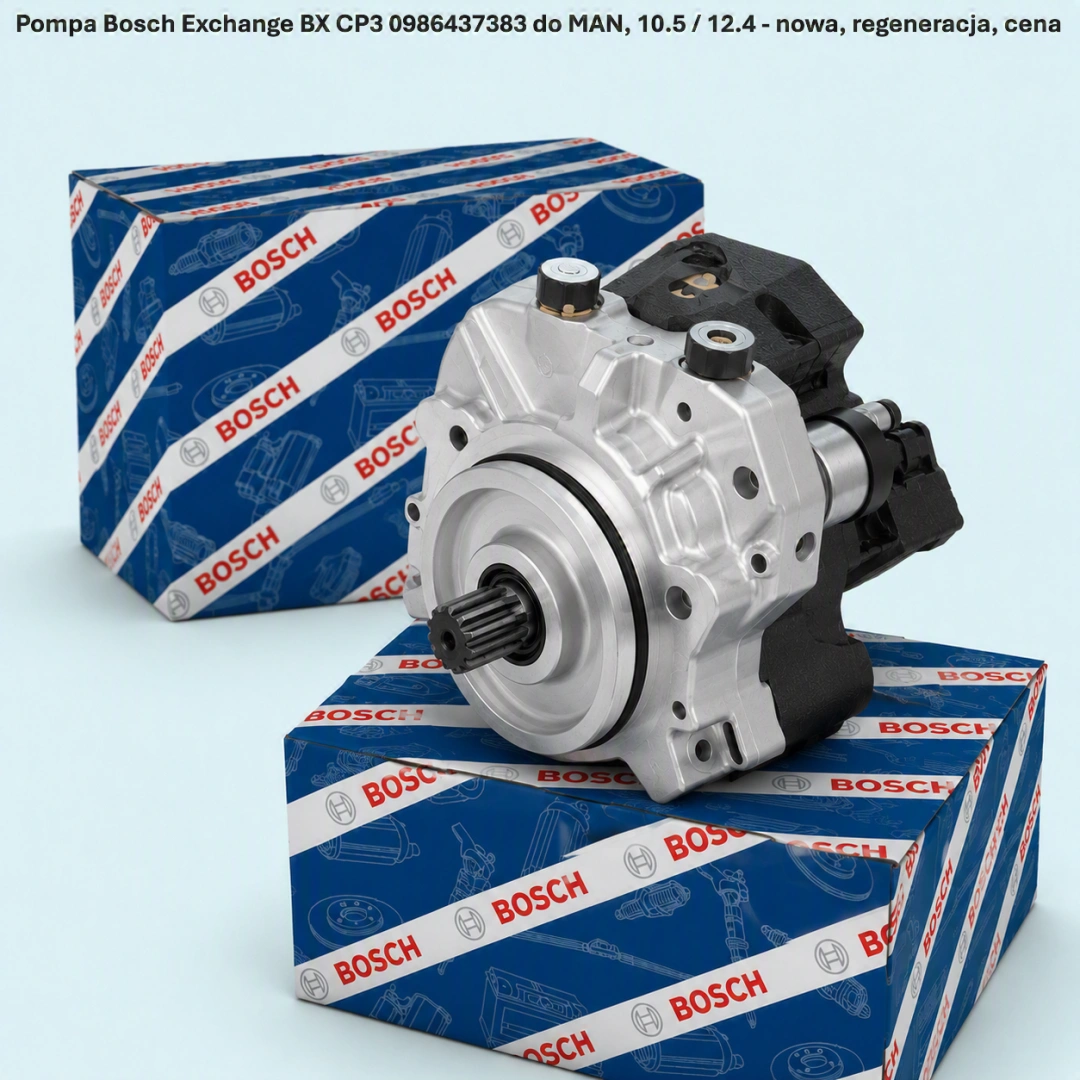 Pompa Bosch Exchange BX CP3 0986437383 do MAN, 10.5 / 12.4 