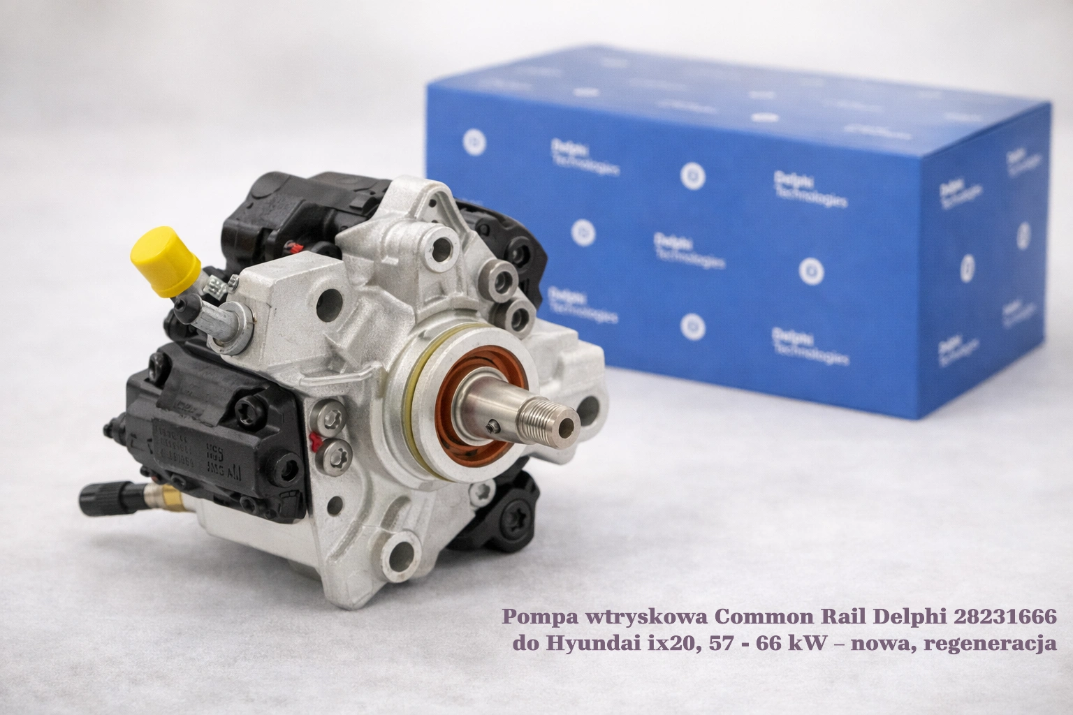 Pompa wtryskowa Common Rail Delphi 28231666 do Hyundai ix20, 57 - 66 kW – nowa, regeneracja