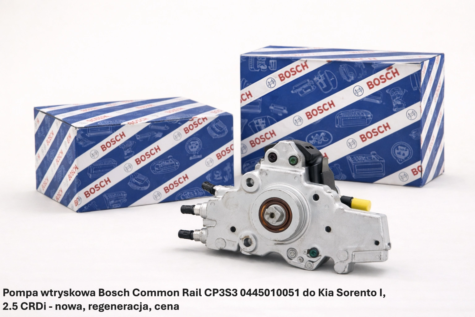Pompa wtryskowa Bosch Common Rail CP3S3 0445010051 do Kia Sorento I, 2.5 CRDi - nowa, regeneracja, cena