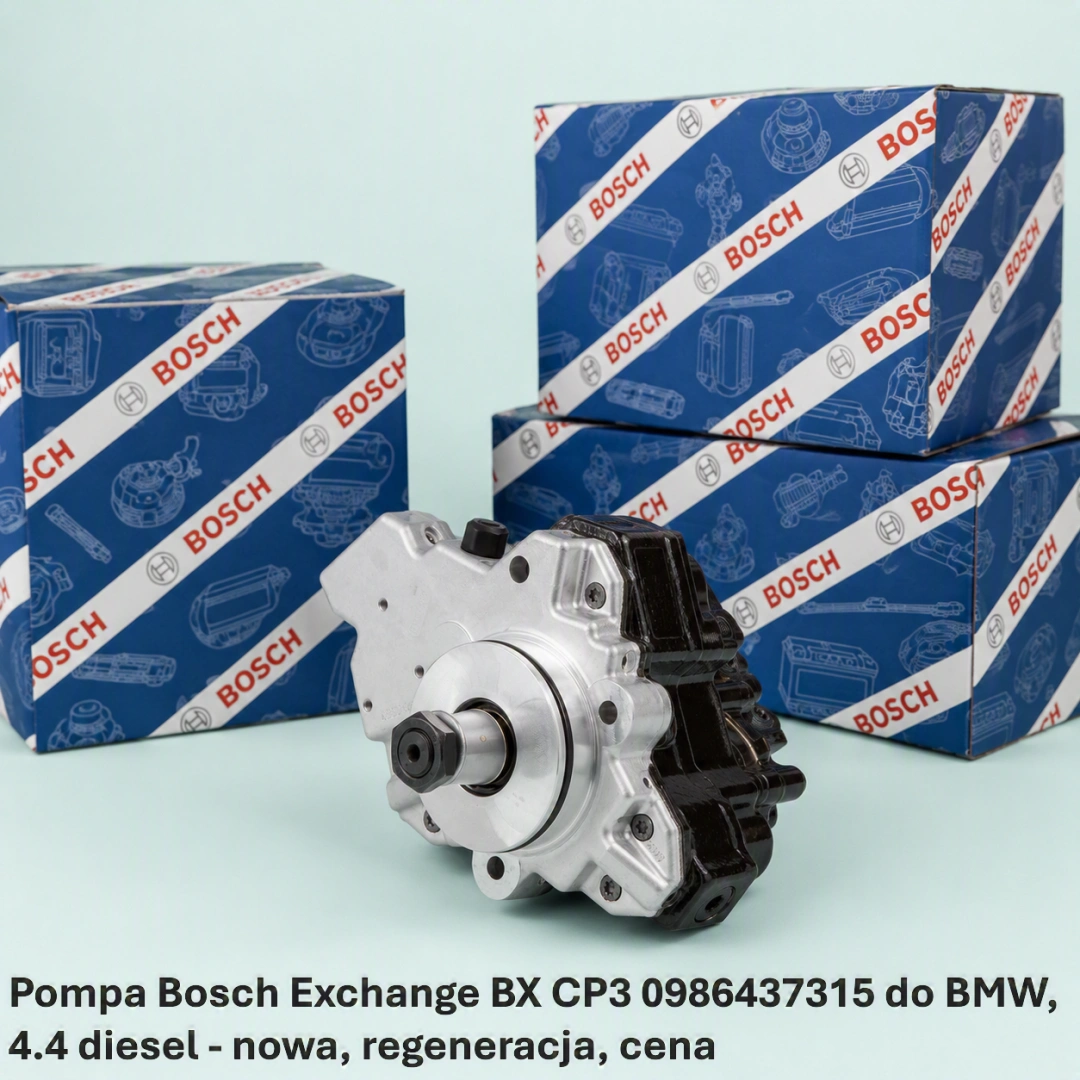 Pompa Bosch Exchange BX CP3 0986437315 do BMW, 4.4 diesel 