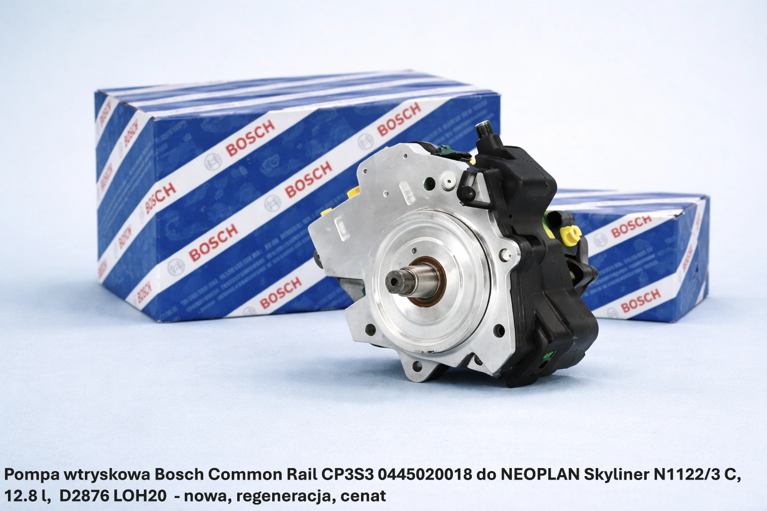 Pompa wtryskowa Bosch Common Rail CP3S3 0445020018 do NEOPLAN Skyliner N1122/3 C, 12.8 l,D2876 LOH20- nowa, regeneracja, cena