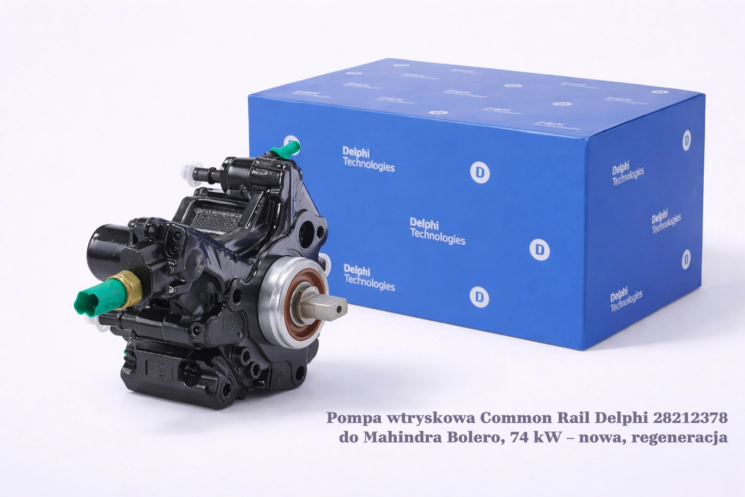 Pompa wtryskowa Common Rail Delphi 28212378 do Mahindra Bolero, 74 kW – nowa, regeneracja