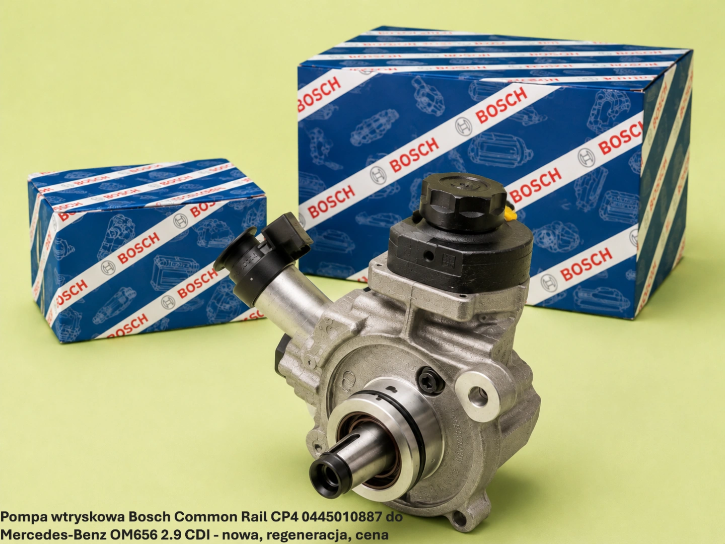 Pompa wtryskowa Bosch Common Rail CP4 0445010887 do Mercedes-Benz OM656 2.9 CDI 
