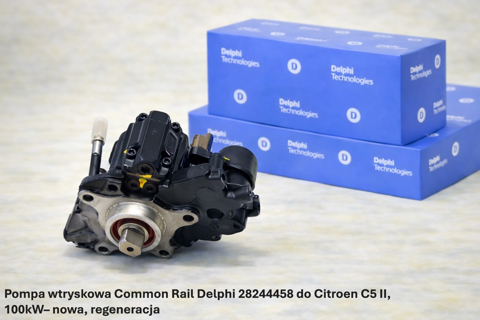 Pompa wtryskowa Common Rail Delphi 28244458 do Citroen C5 II, 100kW– nowa, regeneracja