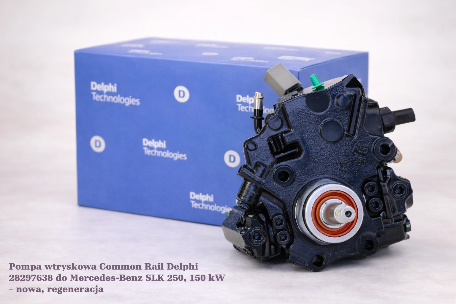 Pompa wtryskowa Common Rail Delphi 28297638 do Mercedes-Benz SLK 250, 150 kW – nowa, regeneracja