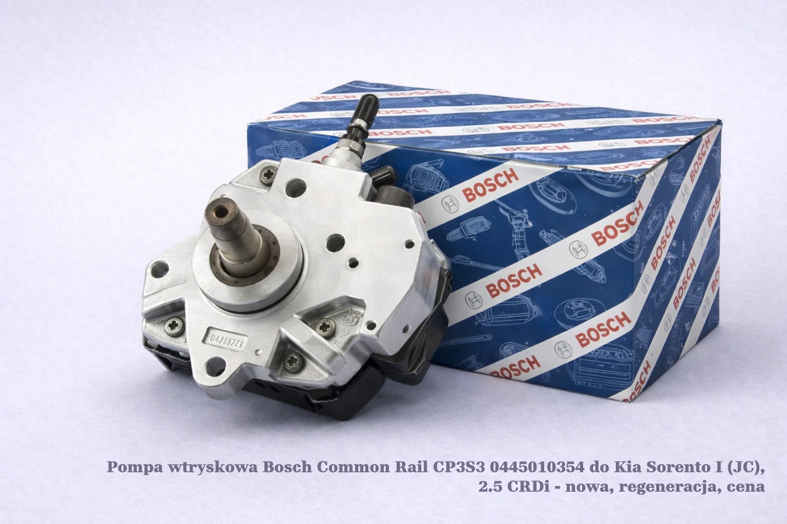 Pompa wtryskowa Bosch Common Rail CP3S3 0445010354 do Kia Sorento I (JC), 2.5 CRDi - nowa, regeneracja, cena