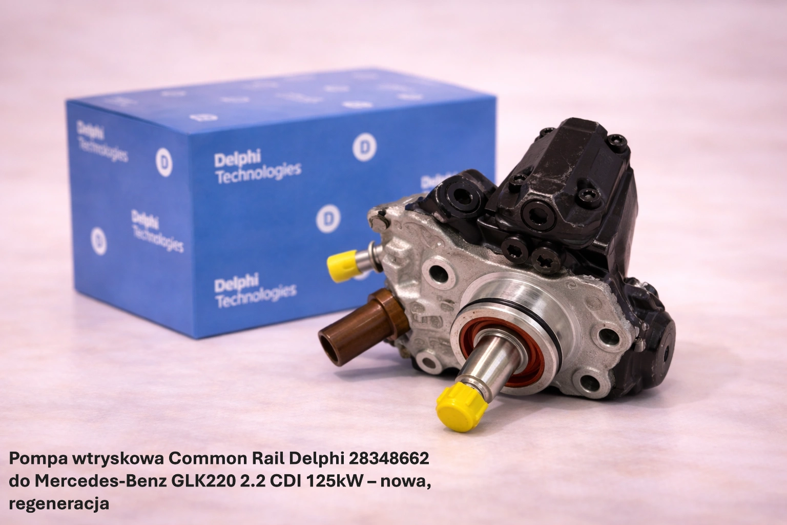 Pompa wtryskowa Common Rail Delphi 28348662 do Mercedes-Benz GLK220 2.2 CDI 125kW – nowa, regeneracja
