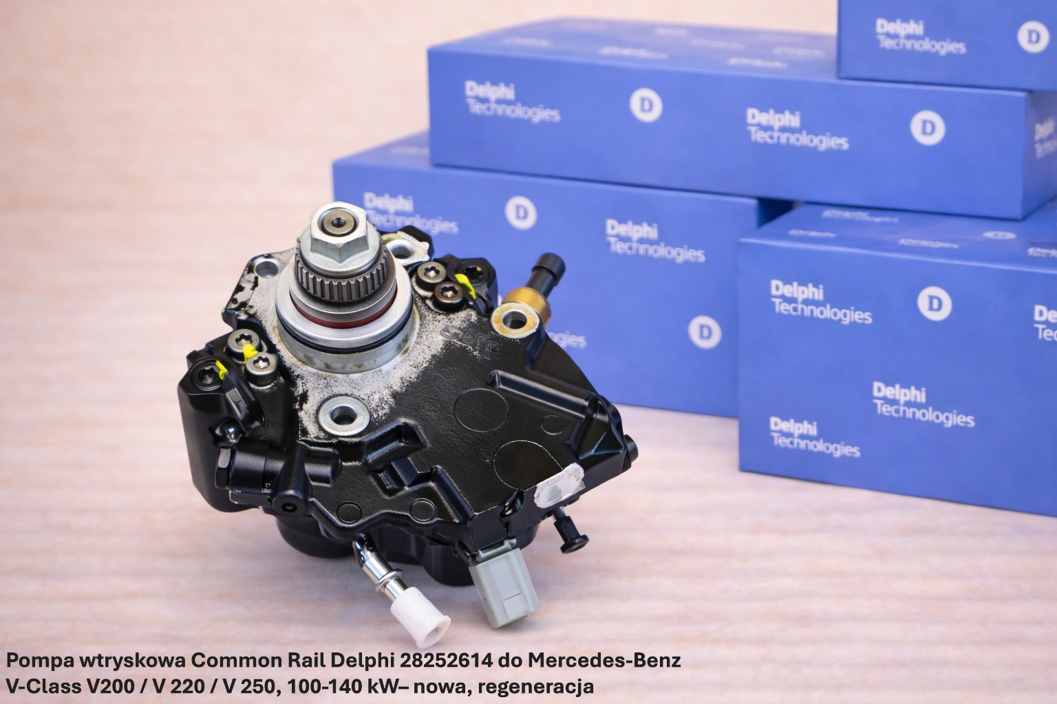 Pompa wtryskowa Common Rail Delphi 28252614 do Mercedes-Benz V-Class V200 / V 220 / V 250, 100-140 kW– nowa, regeneracja