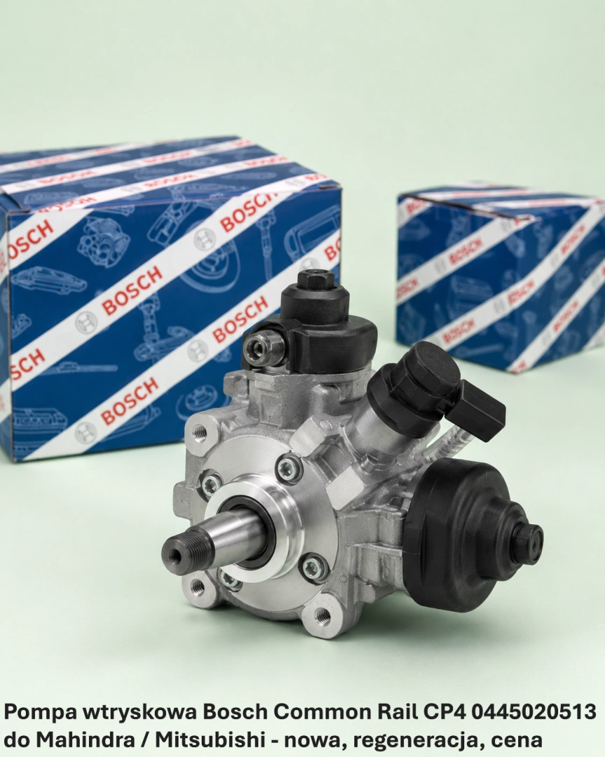 Pompa wtryskowa Bosch Common Rail CP4 0445020513 do Mahindra / Mitsubishi 