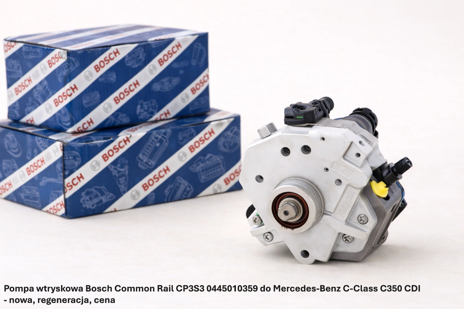 Pompa wtryskowa Bosch Common Rail CP3S3 0445010359 do Mercedes-Benz C-Class C350 CDI - nowa, regeneracja, cena