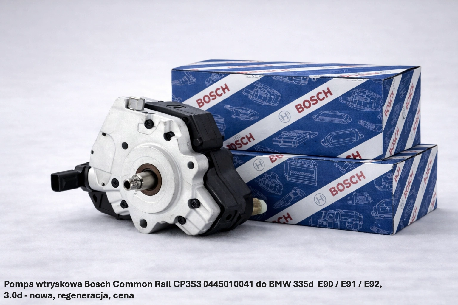 Pompa wtryskowa Bosch Common Rail CP3S3 0445010041 do BMW 335dE90 / E91 / E92, 3.0d - nowa, regeneracja, cena