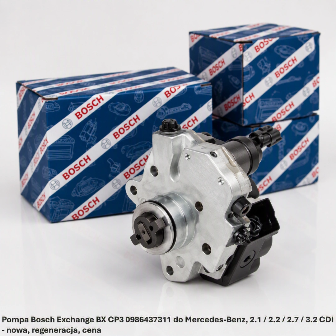 Pompa Bosch Exchange BX CP3 0986437311 do Mercedes-Benz, 2.1 / 2.2 / 2.7 / 3.2 CDI - nowa, regeneracja, cena