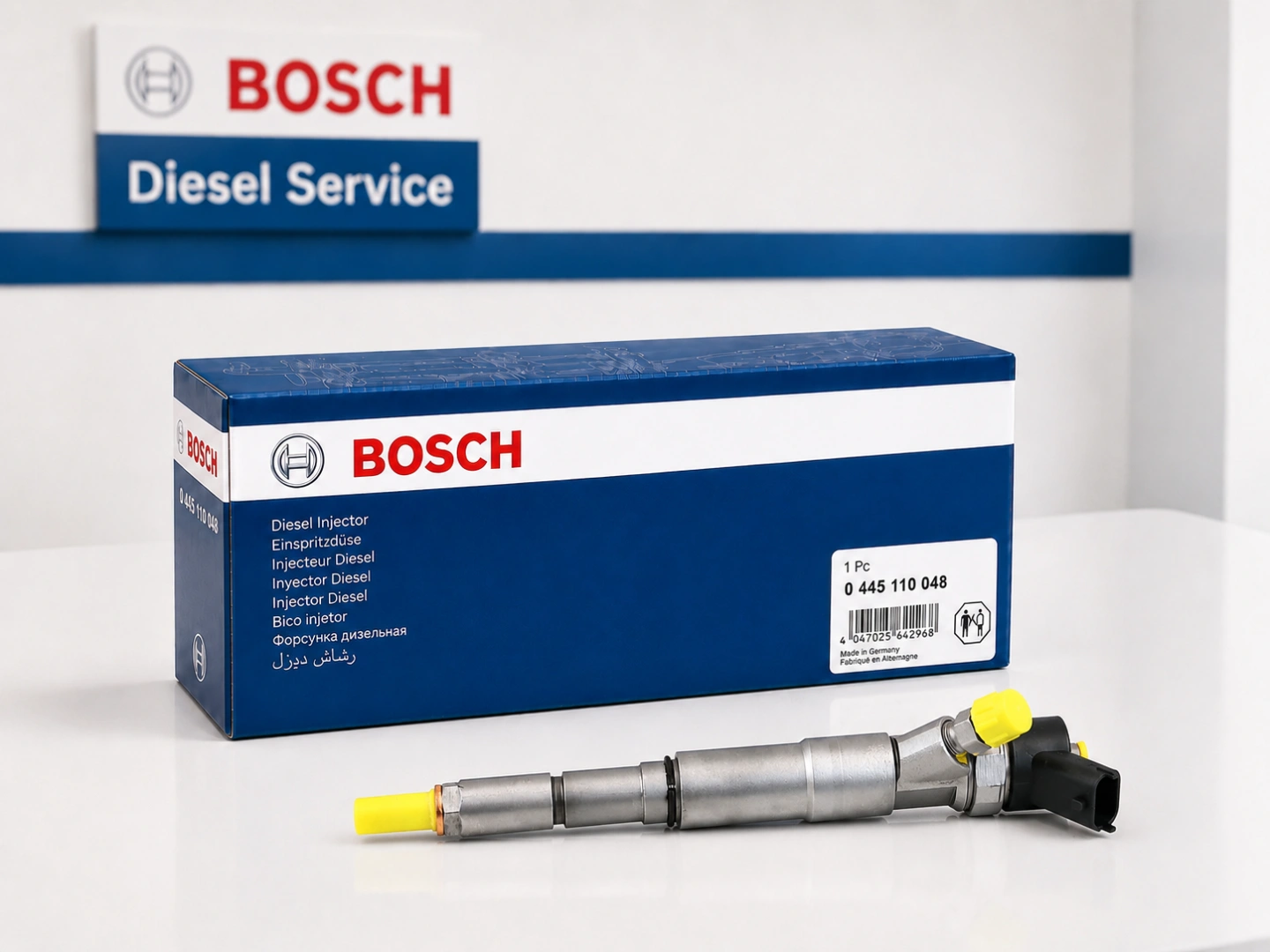 Bosch 0445110048 nowy lub zregenerowany Wtryskiwacz Bosch 0445110048 przygotowany do sprzedaży
