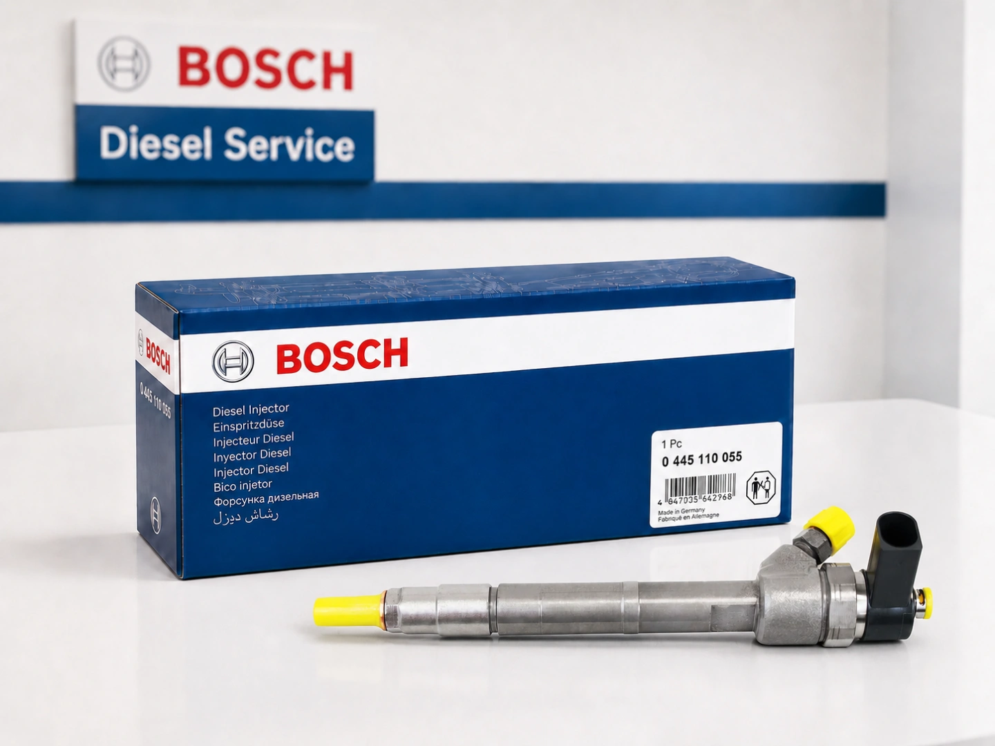 Produktowy wtryskiwacz Bosch 0445110055 z opakowaniem