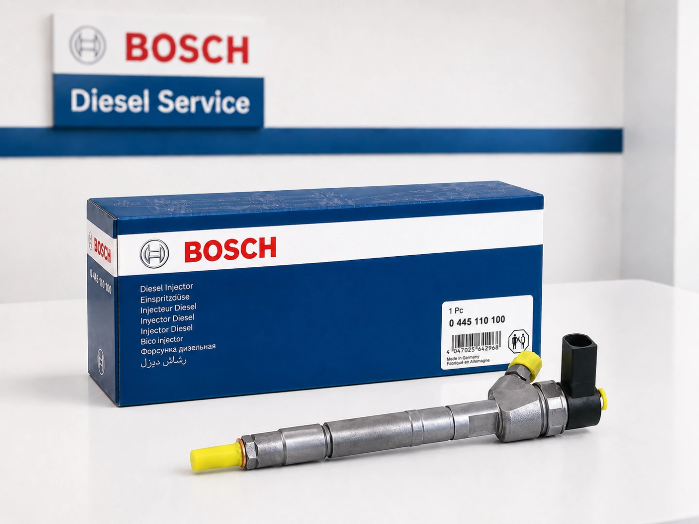Bosch 0445110100 nowy lub zregenerowany Wtryskiwacz Bosch 0445110100 dostępny jako nowy albo po regeneracji