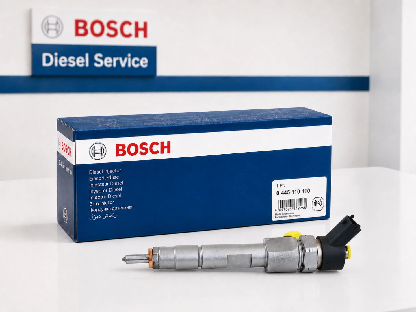 Produktowy wtryskiwacz Bosch 0445110110 z opakowaniem