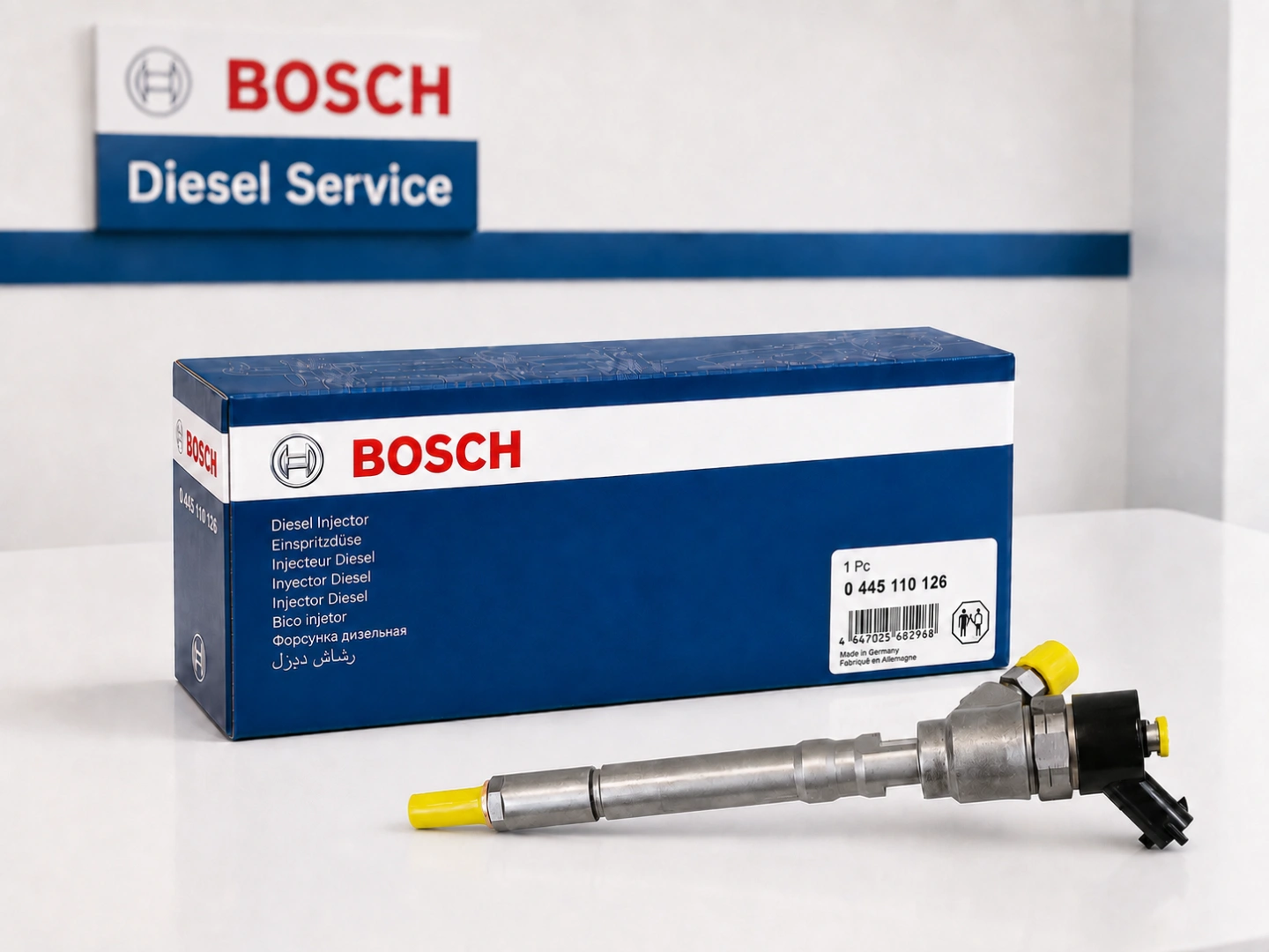 Bosch 0445110126 nowy lub zregenerowany z gwarancją Wtryskiwacz Bosch 0445110126 przygotowany do sprzedaży